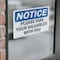Signmission Please Take Your Valuables With You, 7 in W x Rectangle, Vinyl Decal OS-2PACK-NS-D-57-L-17602 - alternate 6